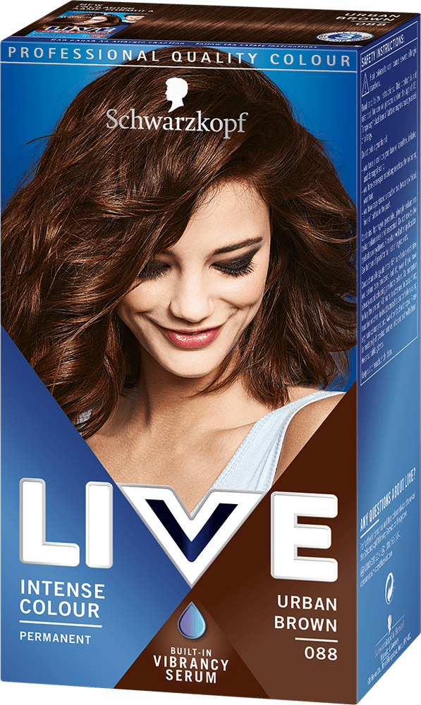 Schwarzkopf Live Intense Hair Colour Urban Brown 88