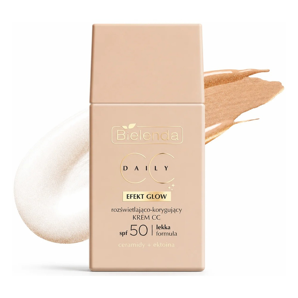 Bielenda Daily CC SPF 50 Illuminating-Correcting CC Cream with Glow Effect 40ml