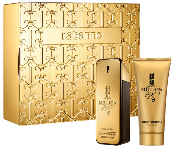 Paco Rabanne 1 Million Eau de Toilette 100ml EDT + Shower Gel 100ml Set for Men 1 Piece