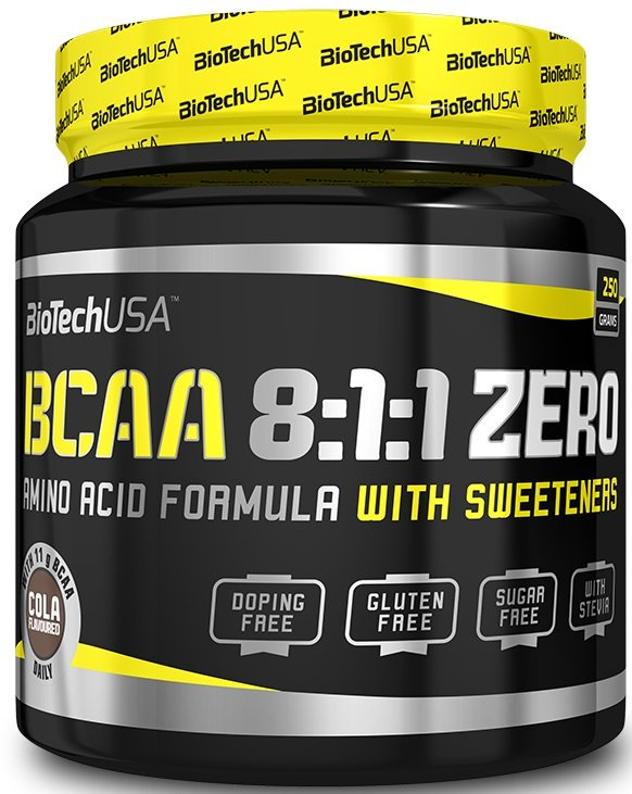BioTechUSA BCAA 8:1:1 Zero, Cola - 250g