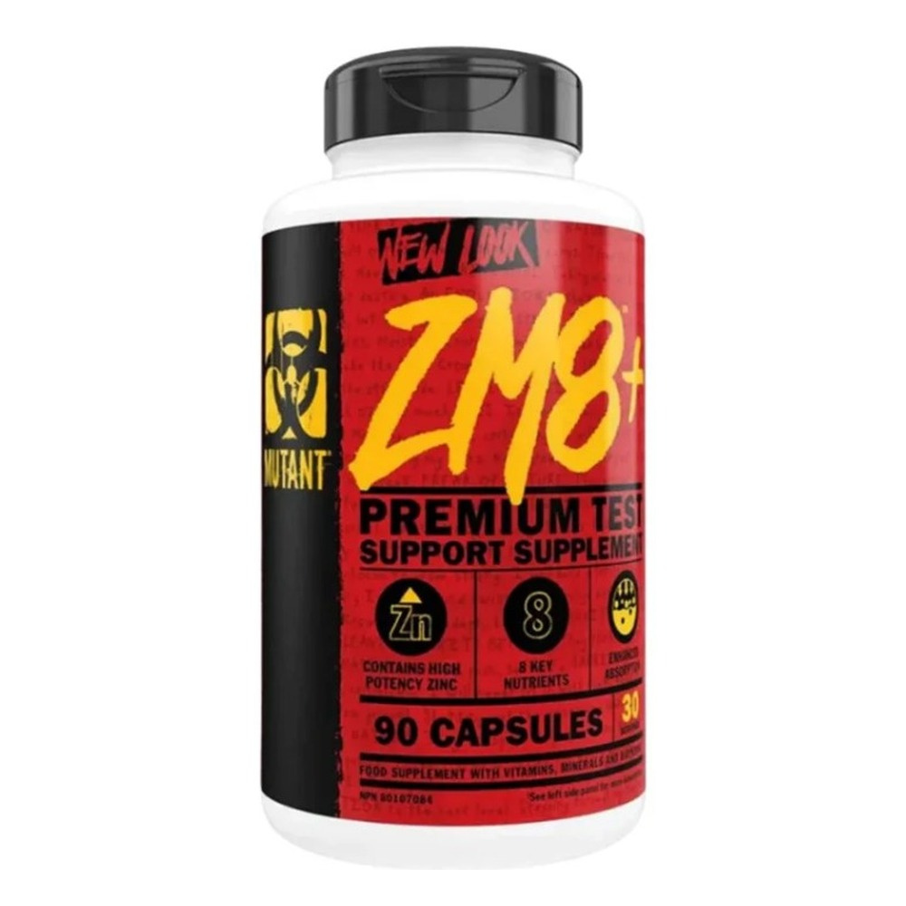 Mutant Core Series ZM8+ Suplement z Cynkiem Magnezem i Witaminą B6 na Wsparcie Hormonalne 90 Kapsułek