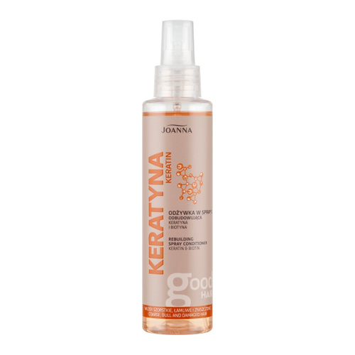 Joanna Keratyna Odżywka Odbudowująca w Spray'u dla Włosów Łamliwych i Zniszczonych 150ml