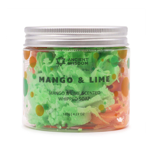 Mango & Lime Whipped Soap 120g
