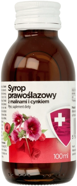 Aflofarm Syrop Prawoślazowy z Malinami 100ml