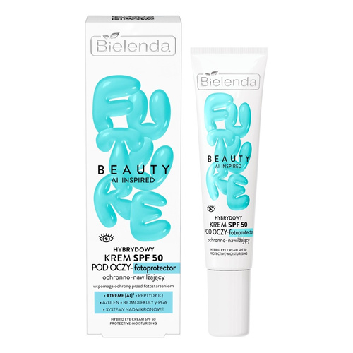 Bielenda Future Beauty Ochronno - Nawilżający Hybrydowy Krem - Fotoprotector pod Oczy SPF50 15ml