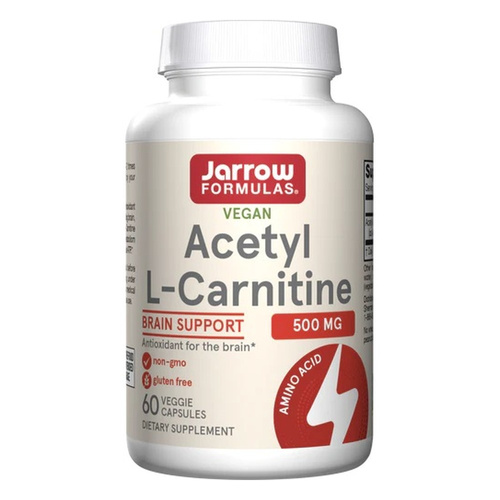 Jarrow Formulas Acetyl L-karnityna 500mg 60 kapsułek