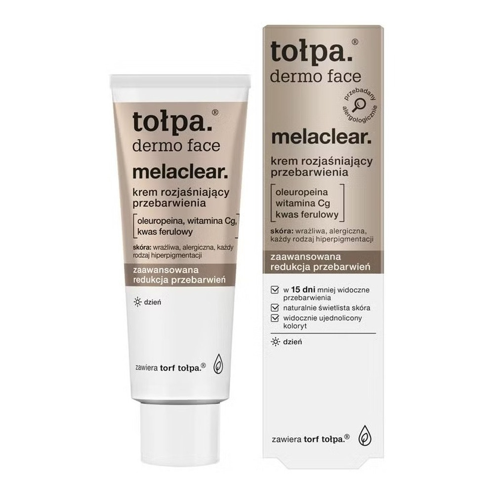 Tolpa Dermo Face Melaclear Brightening Day Cream for Hyperpigmentation Correction 40ml