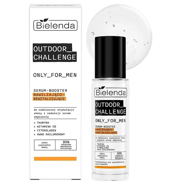 Bielenda Only for Men Outdoor Challenge Moisturizing Revitalizing Serum - Booster for Day and Night 30ml