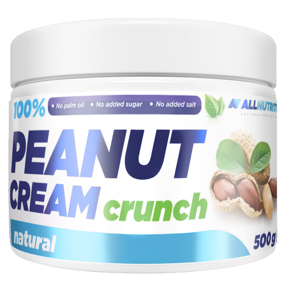 Allnutrition 100% Peanut Cream Crunch Krem Orzechowy 500g
