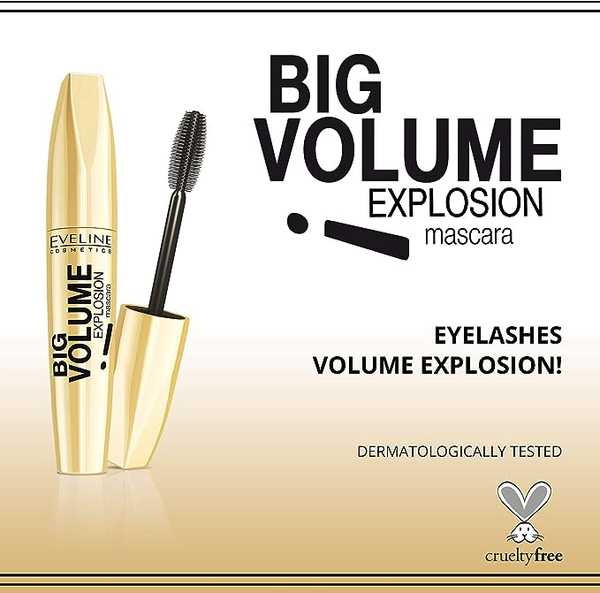 Eveline Big Volume Explosion Tusz do Rzęs Eksplozja Objętości 11ml