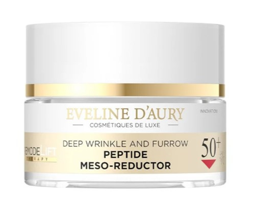 Eveline d'Aury Remodelift Therapy Peptydowy Mezo-Reduktor Głębokich Zmarszczek i Bruzd 50+ 50ml