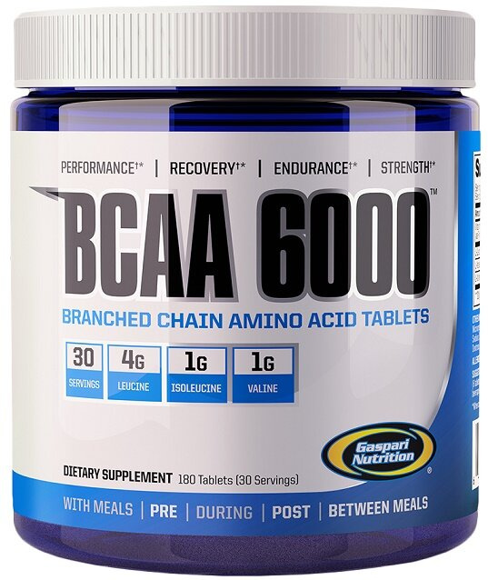 BCAA 6000 - 180 tablets