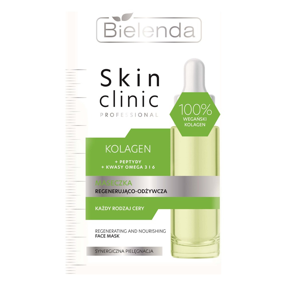 Bielenda Skin Clinic Professional Kolagen Maseczka Regenerująco-Odżywcza dla Każdego Rodzaju Skóry 8g