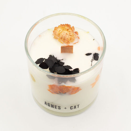 Agnes + Cat Botanical Soy Wax Candle - Lakeland Mocha