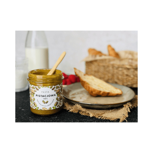 Młyn Kopytowa Skarby Młyna 100% Naturalna Pasta Pistacjowa 250g