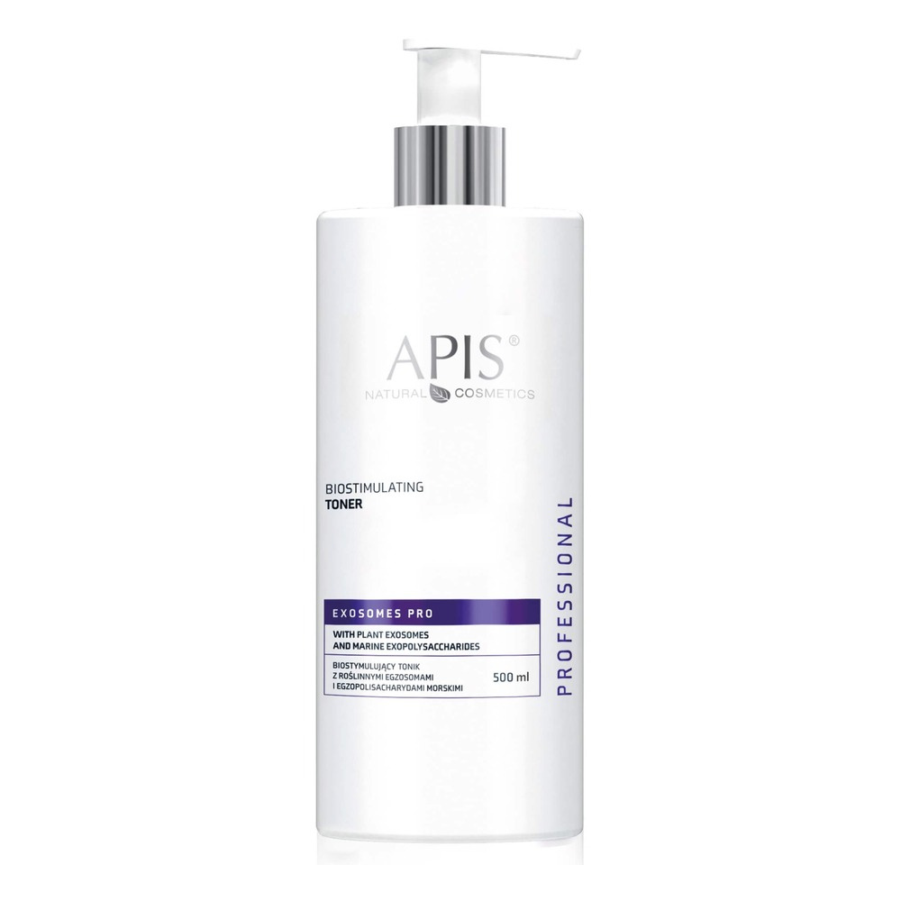 Apis Professional Exosomes Pro Biostymulujący Tonik z Roślinnymi Egzosomami dla Skóry Dojrzałej 500ml