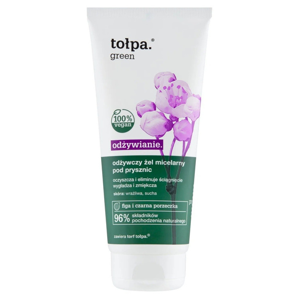 Tolpa Green Nourishing Shower Micellar Gel Gentle Cleansing 200ml