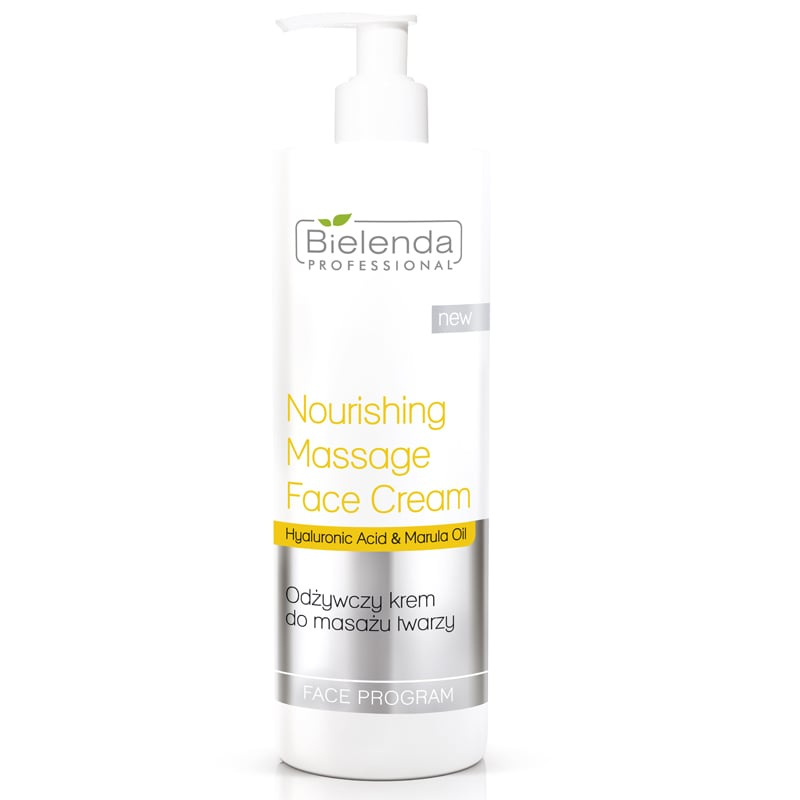 Bielenda Professional Odżywczy Krem do Masażu z Kwasem Hialuronowym 500ml