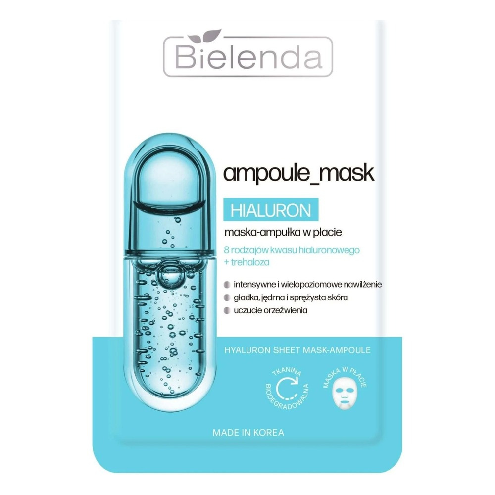 Bielenda Ampoule Mask Hyaluron Sheet Mask 1pc