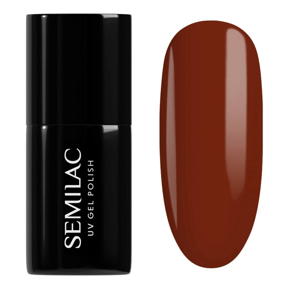 Semilac UV/LED Into Her Nature Soak Off Hybrid Gel Nail Polish - 418 Red Hot Beach 7ml