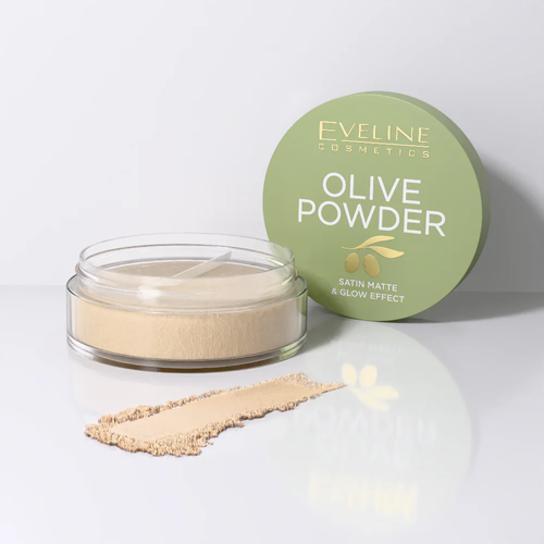 Eveline Olive Powder Oliwkowy Puder Sypki 8g