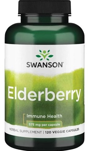 Swanson Elderberry 120 Vcapsules