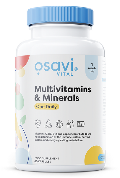 Osavi Multivitamins & Minerals One Daily 60 caps for comprehensive daily support