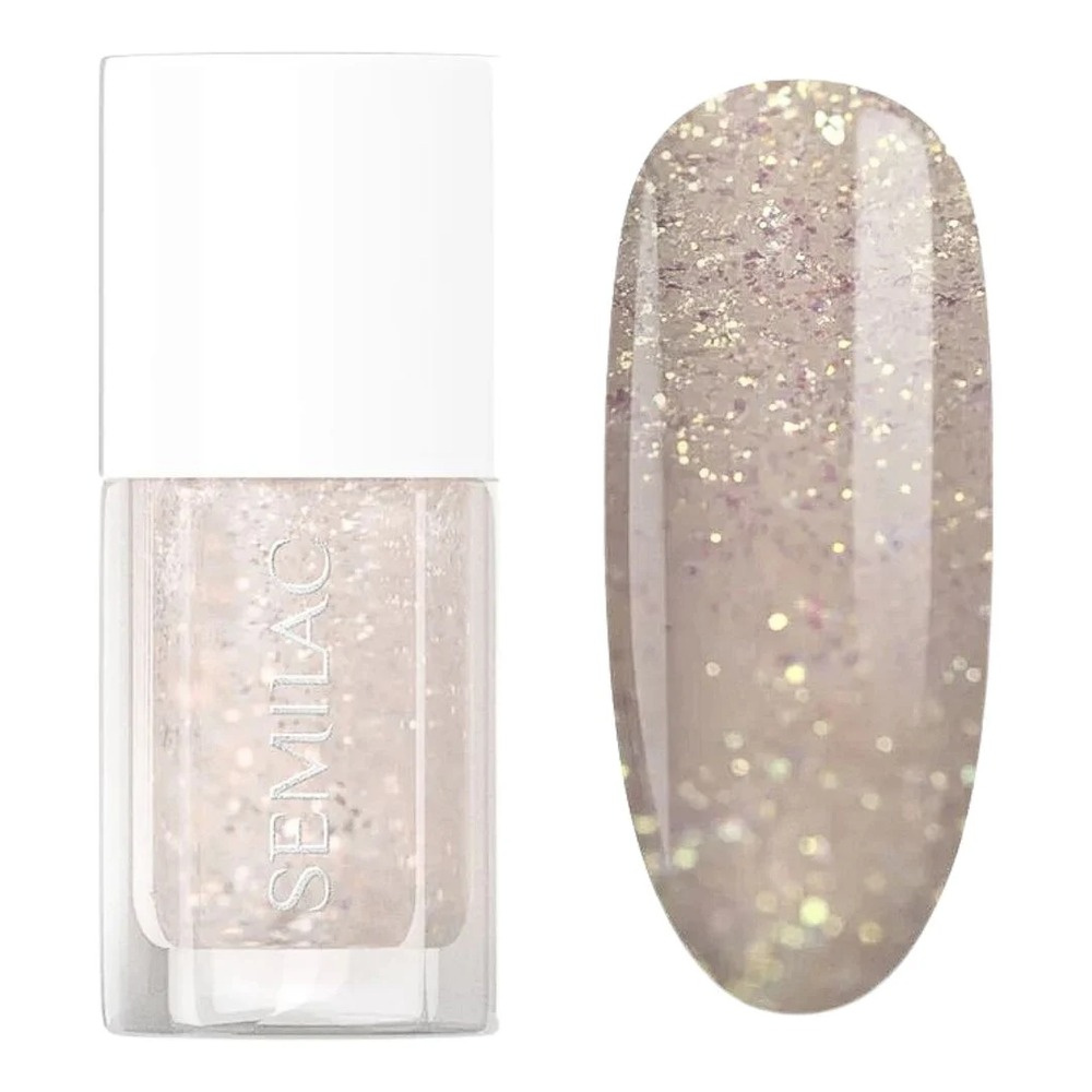Semilac Classic Lakier Hybrydowy 040 Mermaid Glaze Shimmer Finish 7ml