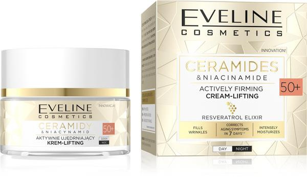 Eveline Ceramides & Niacinamide Aktywnie Ujędrniający Krem LIftingujący 50+ 50ml