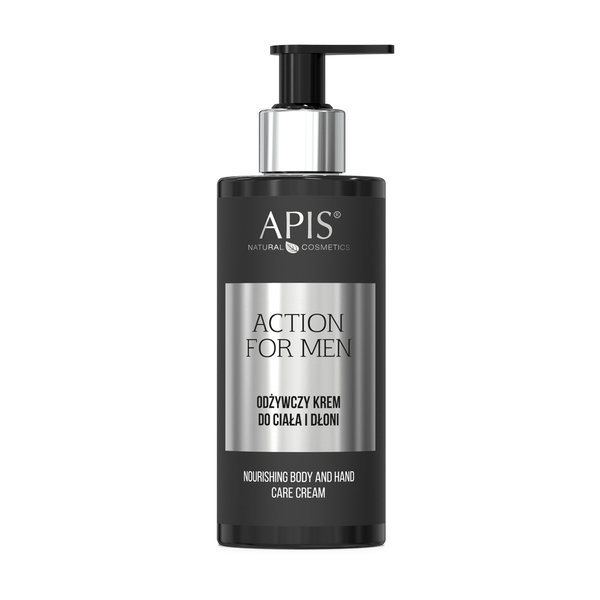 Apis Action for Men Nourishing Body and Hand Cream 300ml