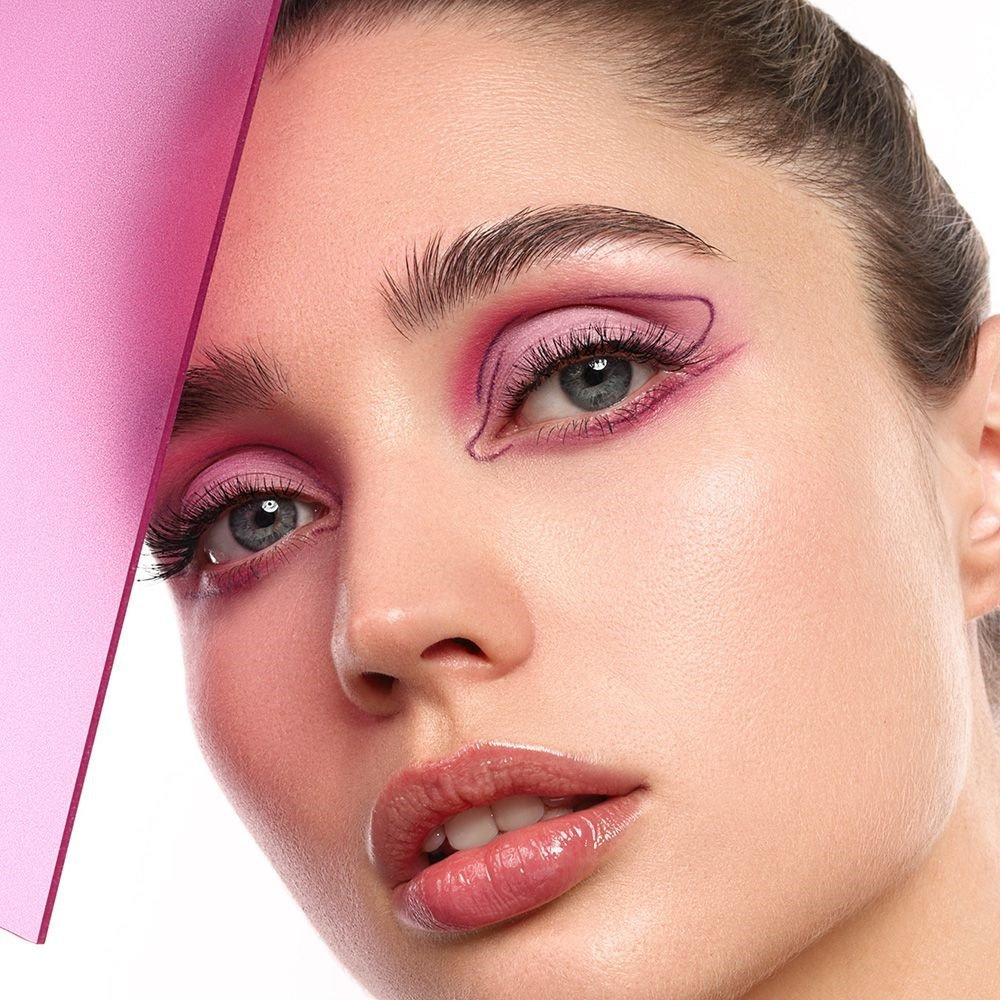 Eveline Eyeshadow Palette 9 Colours Look Up Neon Pink Eye Shadows 10.8g