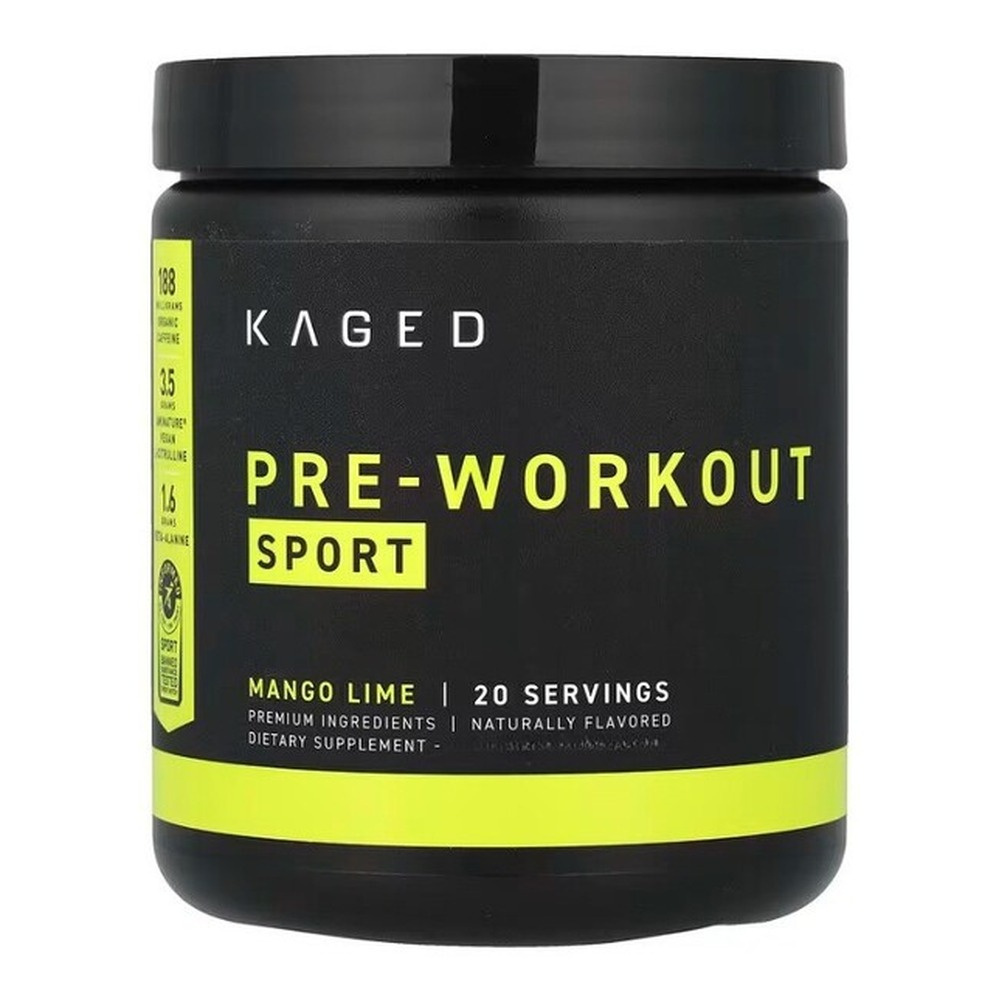Kaged Muscle Pre-Kaged Sport Przedtreningówka Na Energię i Wytrzymałość 266g