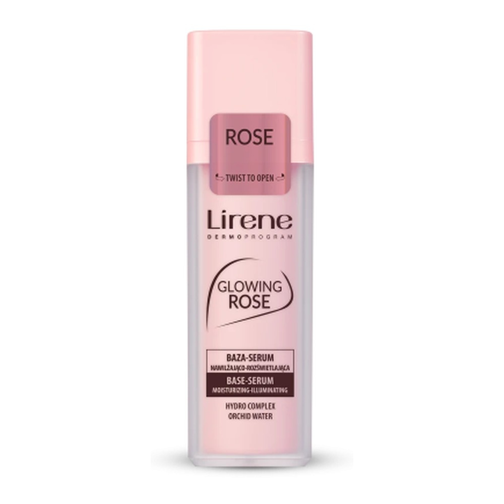 Lirene Uk Glowing Rose Nawilżająco-Rozświetlająca Baza-Serum 30ml