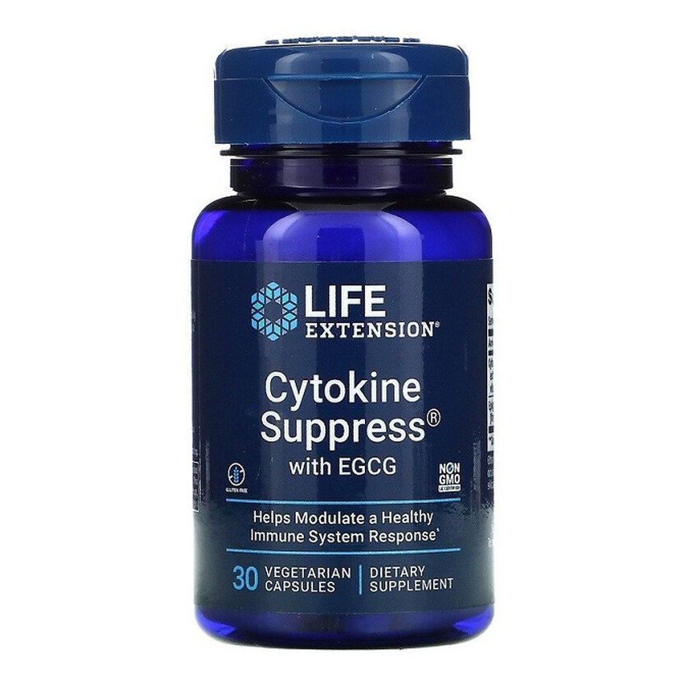 Life Extension Cytokine Suppress with EGCG for a Healthy Inflammatory Response 30 Vcaps