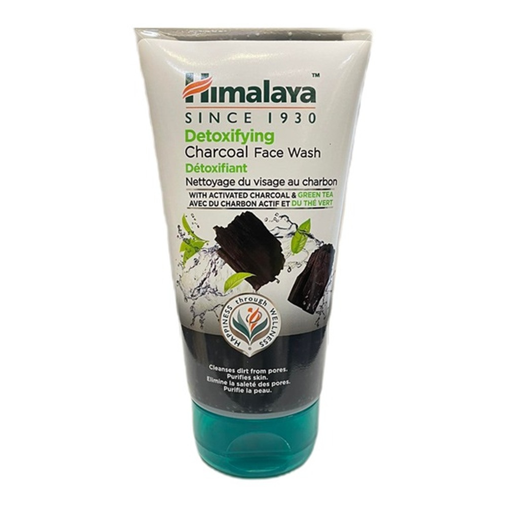 Himalaya Detoksykujący Żel do Mycia Twarzy z Aktywnym Węglem i Zieloną Herbatą 150ml