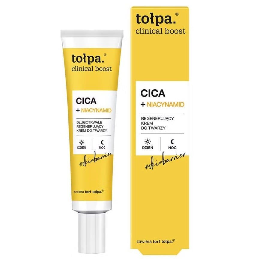 Tolpa Clinical Boost Cica Regenerujący krem do twarzy z CICA 40ml