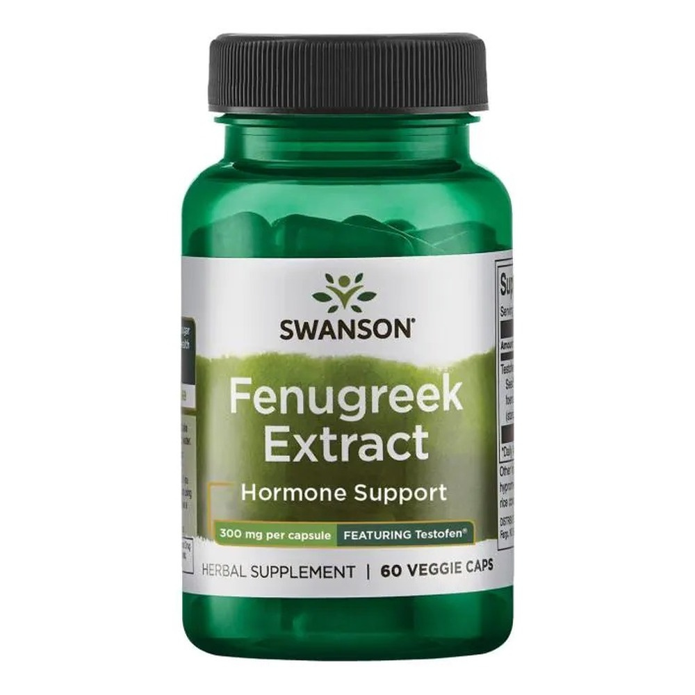 Swanson Fenugreek Extract 300mg Kozieradka 60 Kapsułek