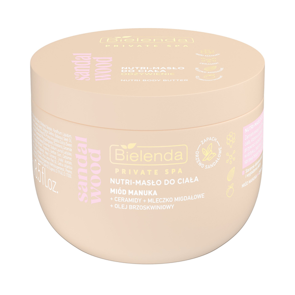 Bielenda Private Spa Odżywcze Nutri-Masło do Ciała Sandal Wood 250ml