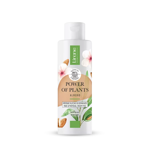 Lirene Power Of Plantis Kremowe Mleczko do Demakijażu Migdał 200ml