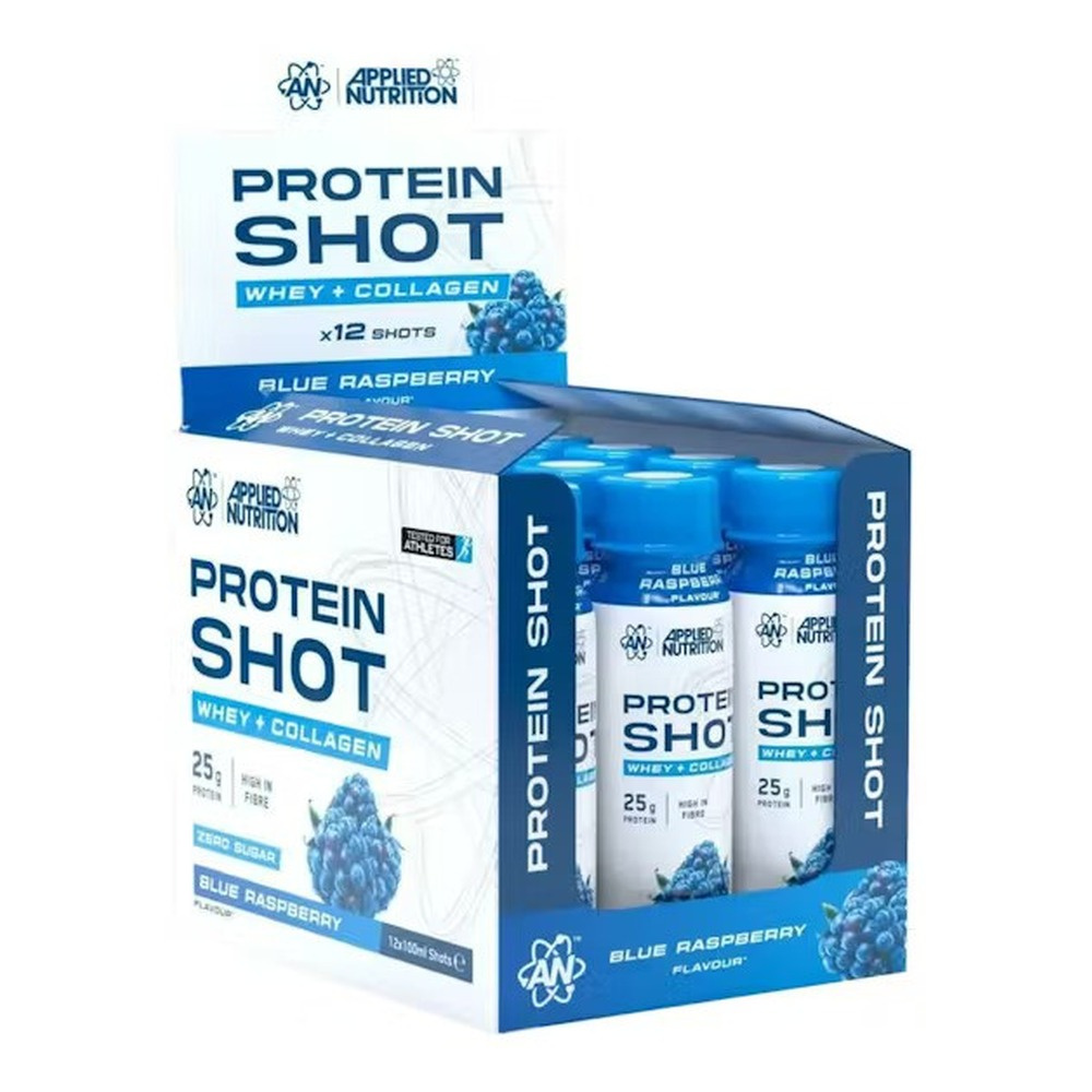 Applied Nutrition Protein Shot, Blue Raspberry 12 x 100ml