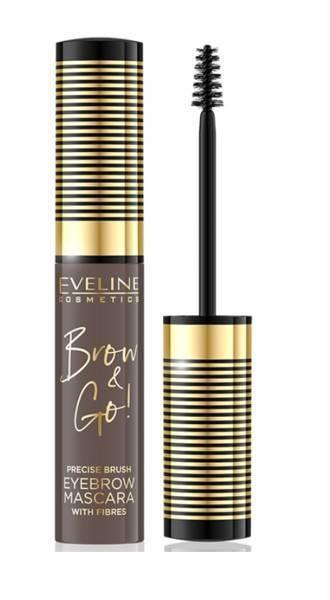 Eveline Brow & Go Precyzyjna Mascara do Brwi Nr 05 Taupe 10ml