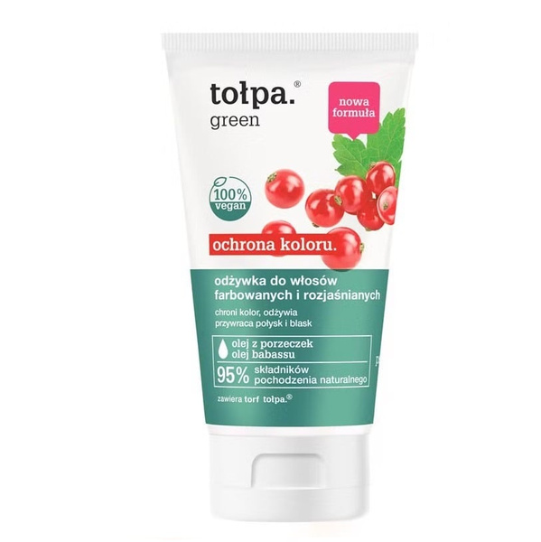 Tolpa Green Color-Protecting Conditioner For Color-Treated And Bleached Hair 150ml