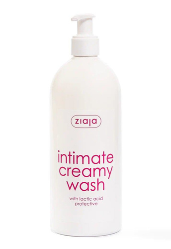 Ziaja Intime Kremowy Płyn do Higieny Intymnej z Kwasem Mlekowym Vegan 500ml