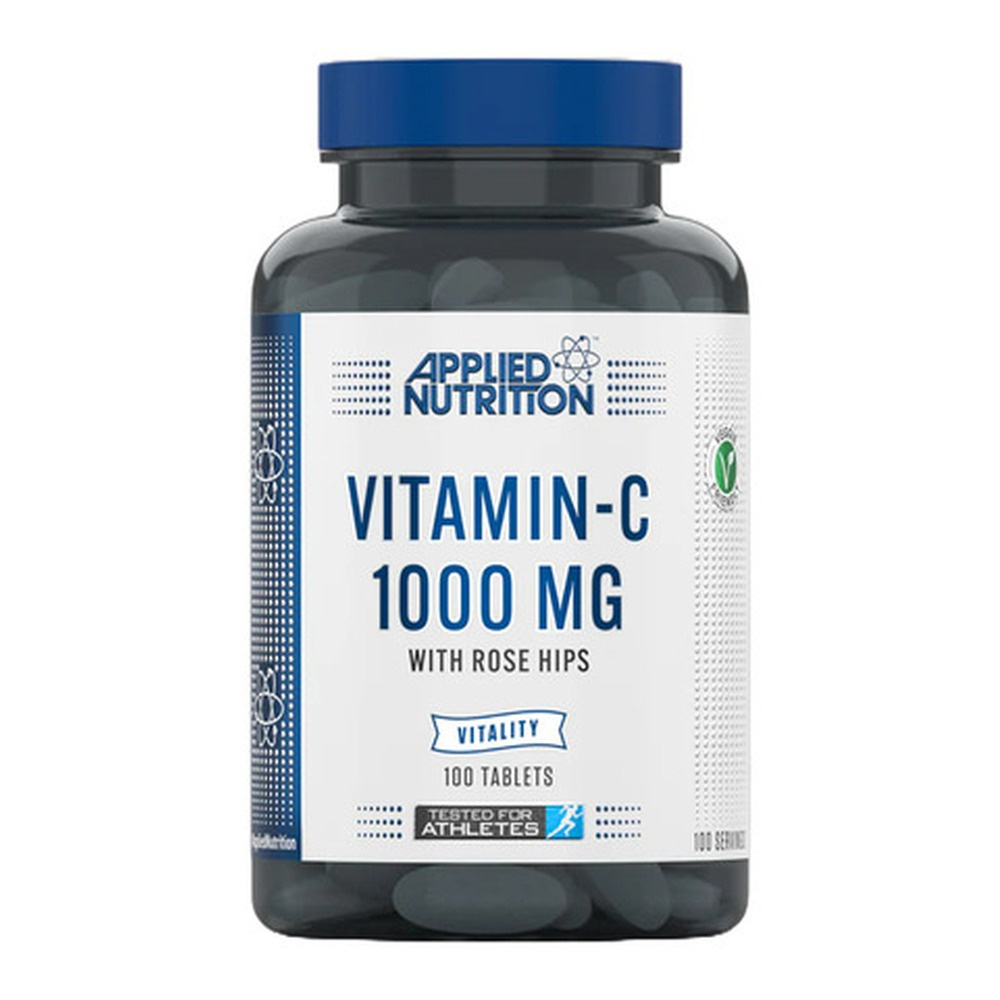 Applied Nutrition Witamina C z Dziką Różą 1000mg Na Wsparcie Odporności 100 Tabletek