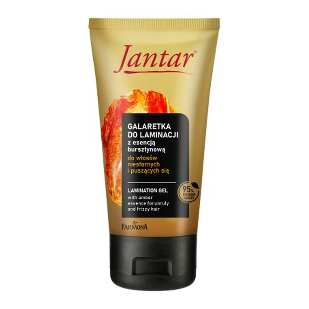 Jantar Galaretka do Laminacji Włosów z Esencją Bursztynową 150g