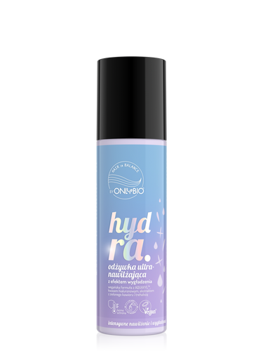 OnlyBio Hair in Balance Hydra Ultranawilżająca Odżywka z Efektem Wygładzenia dla Włosów Suchych 200ml