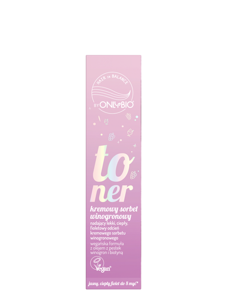 OnlyBio Hair in Balance Creamy Toner Grape Sorbet 100ml