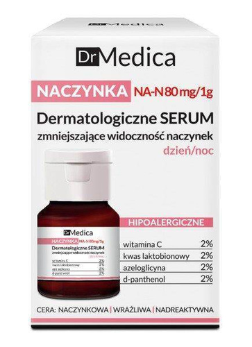Bielenda Capillary Skin Dermatological Anti Redness Face Serum Day and Night 30ml