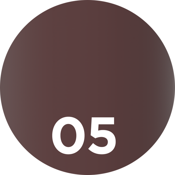 Eveline Choco Glamour Wodoodporne Cienie w Płynie Nr 05 6,5ml