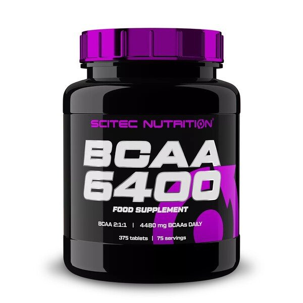 SciTec BCAA 6400 - 375 tablets 